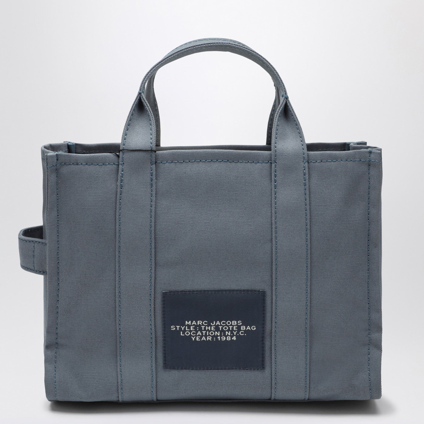 The Medium Tote Bag in blue canvas