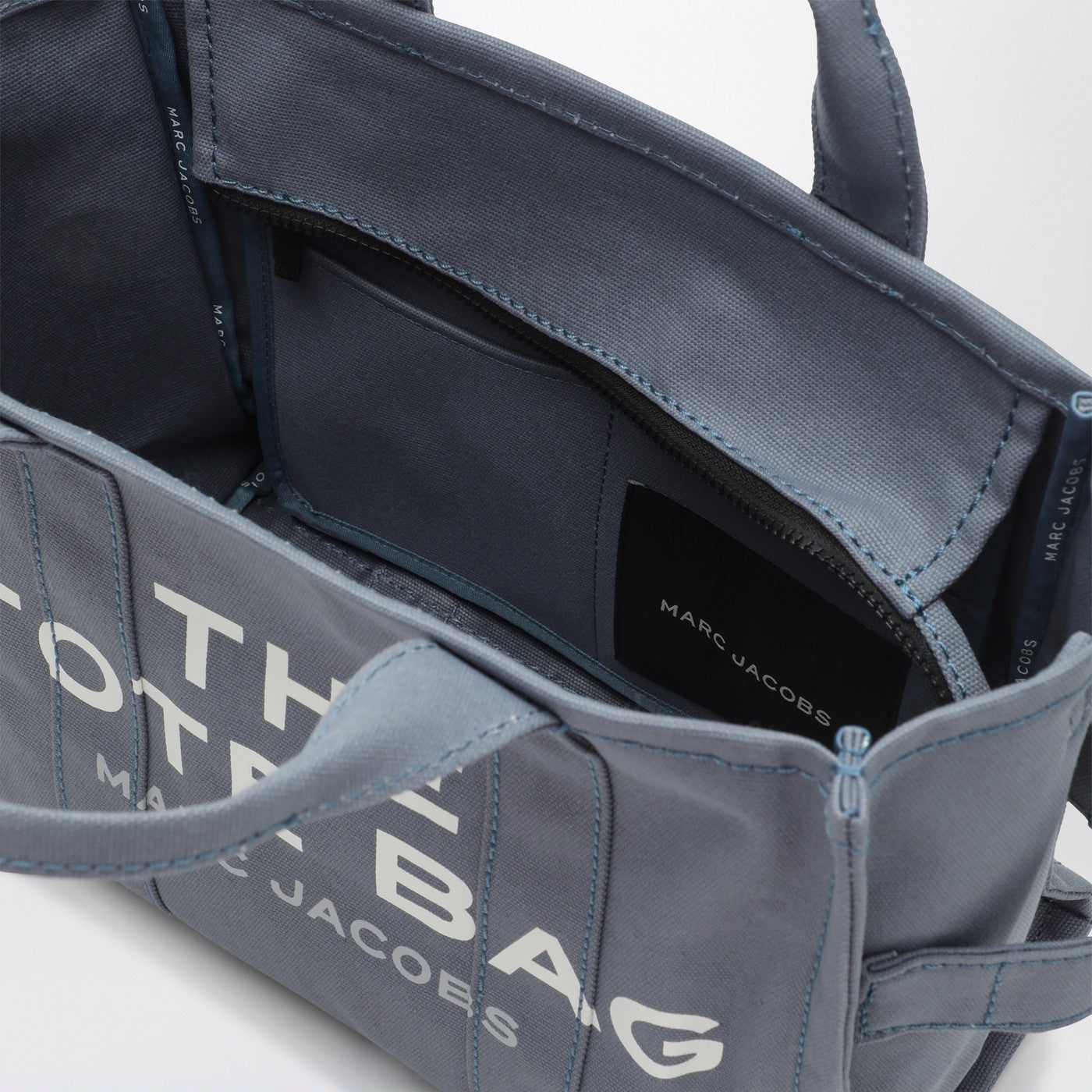 The Medium Tote Bag in blue canvas