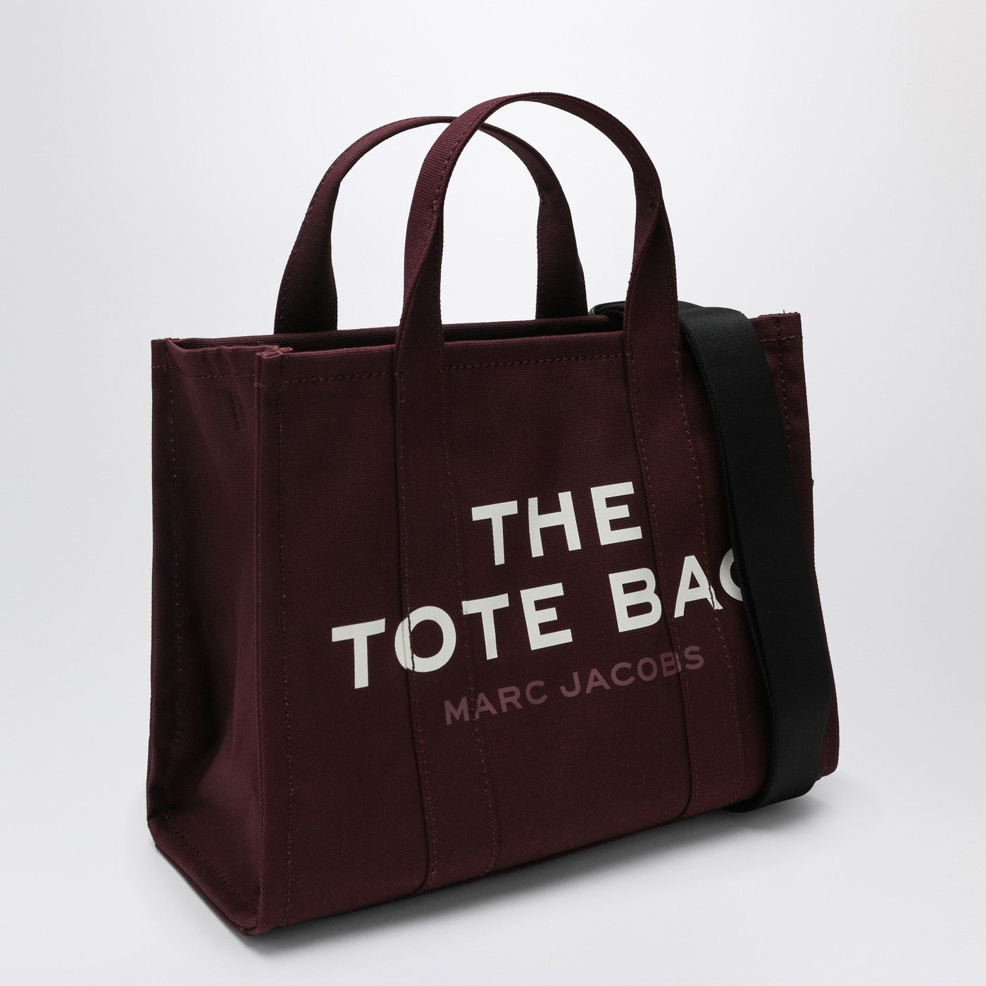 Medium Dark Plum canvas tote bag