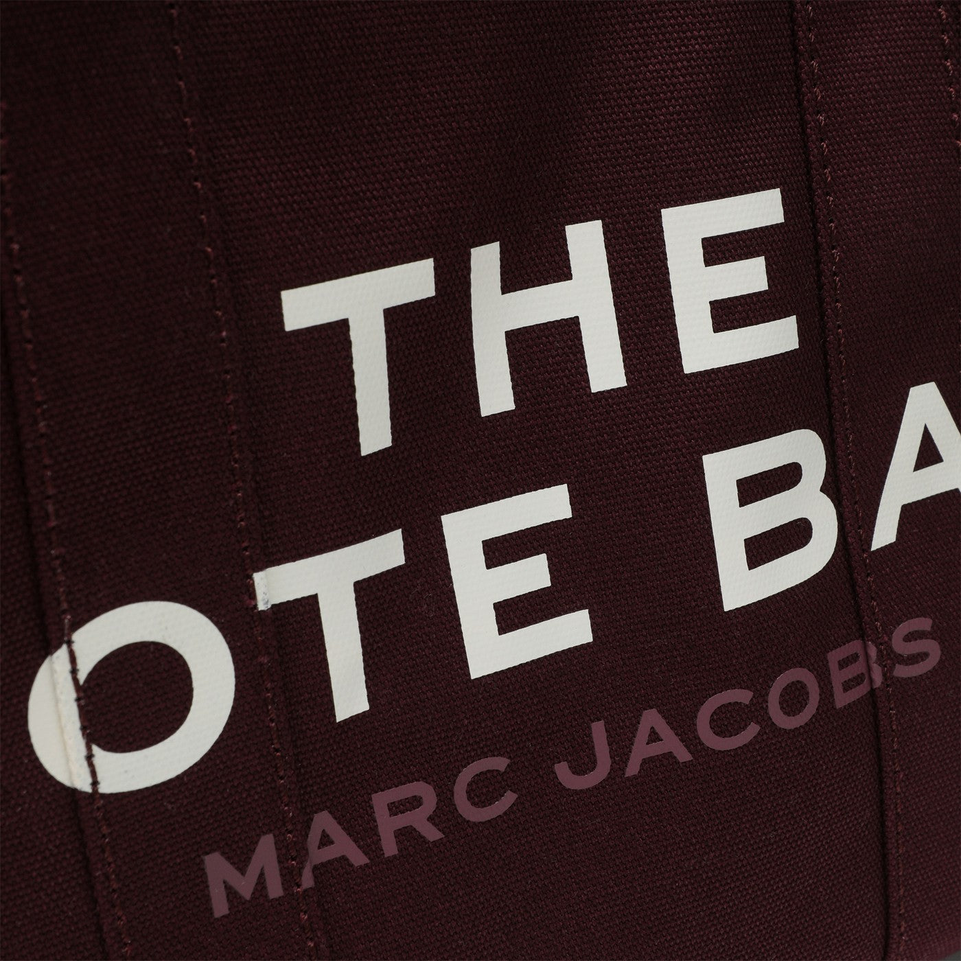 Medium Dark Plum canvas tote bag