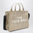 The Medium Tote Bag en toile beige