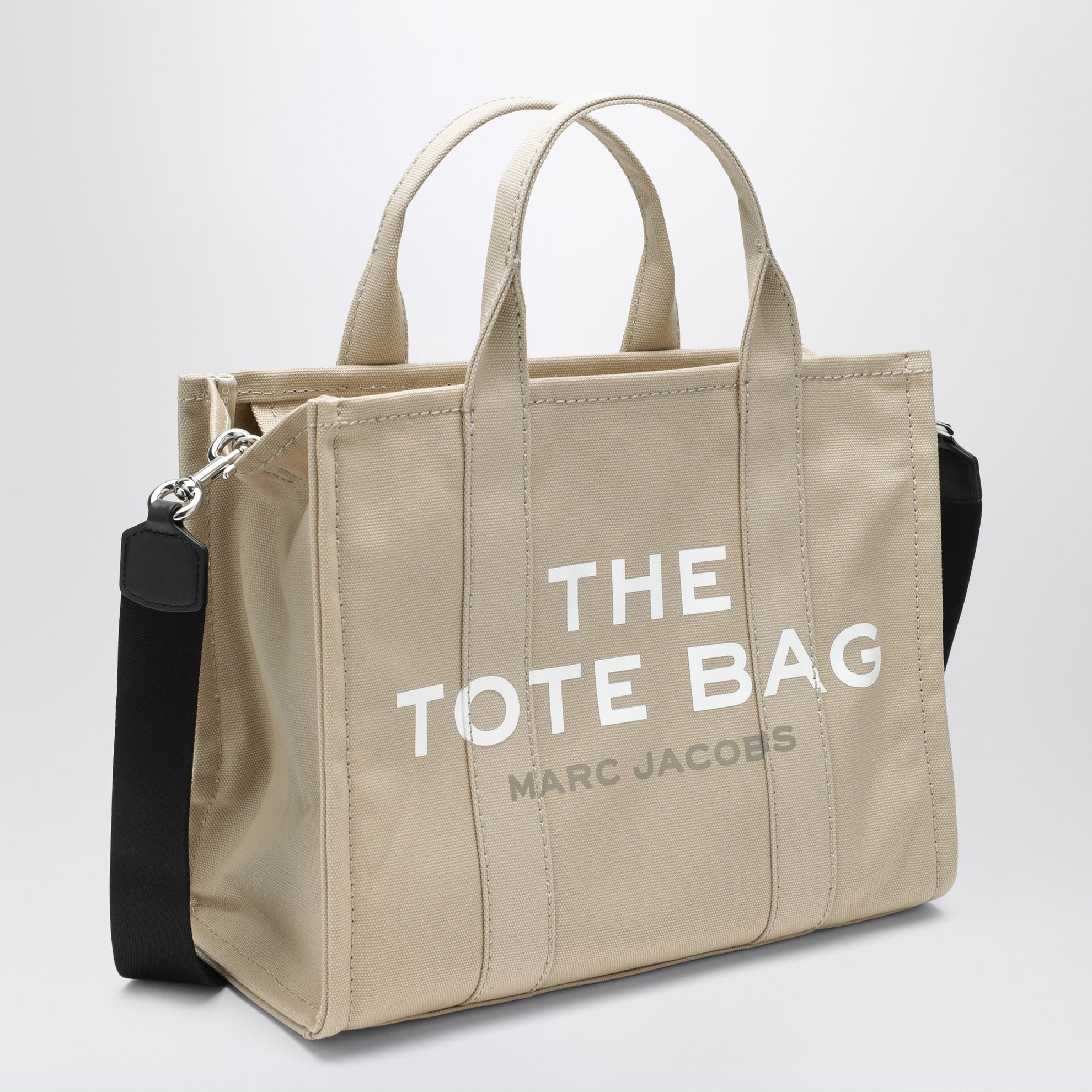 The Medium Tote Bag en toile beige