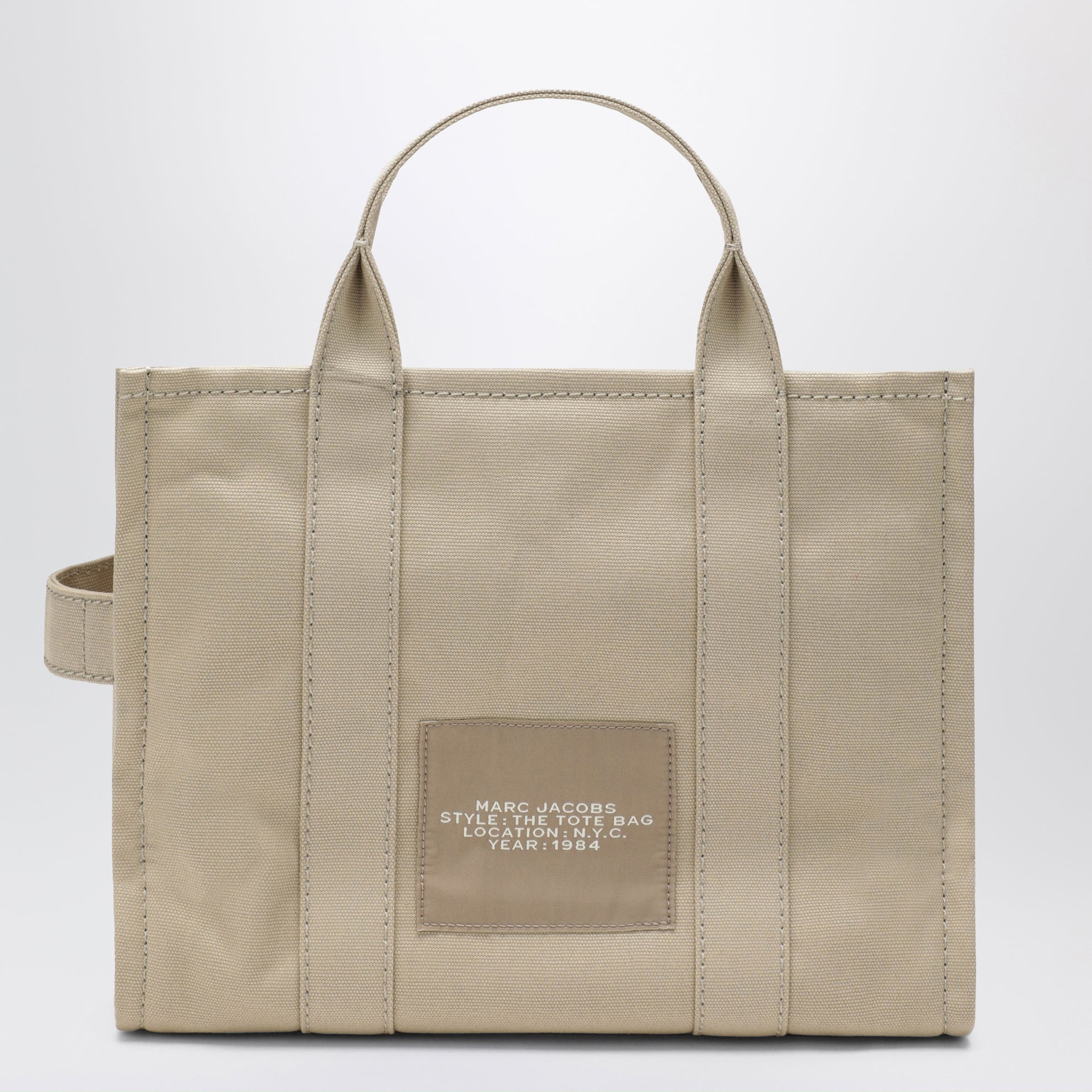 The Medium Tote Bag en toile beige