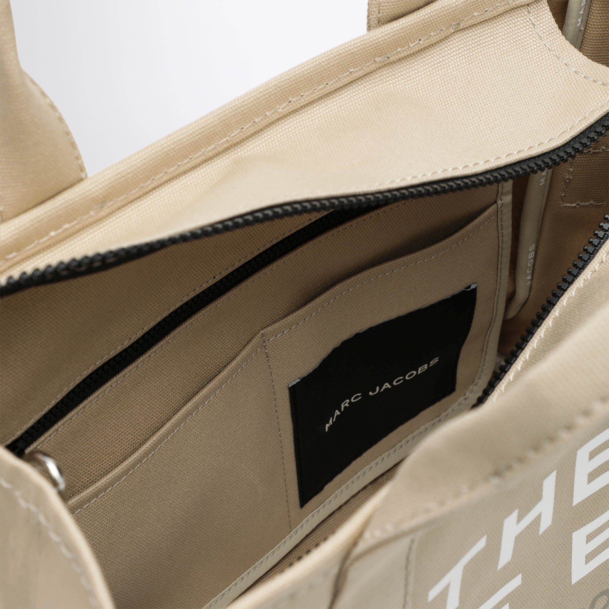 The Medium Tote Bag en toile beige