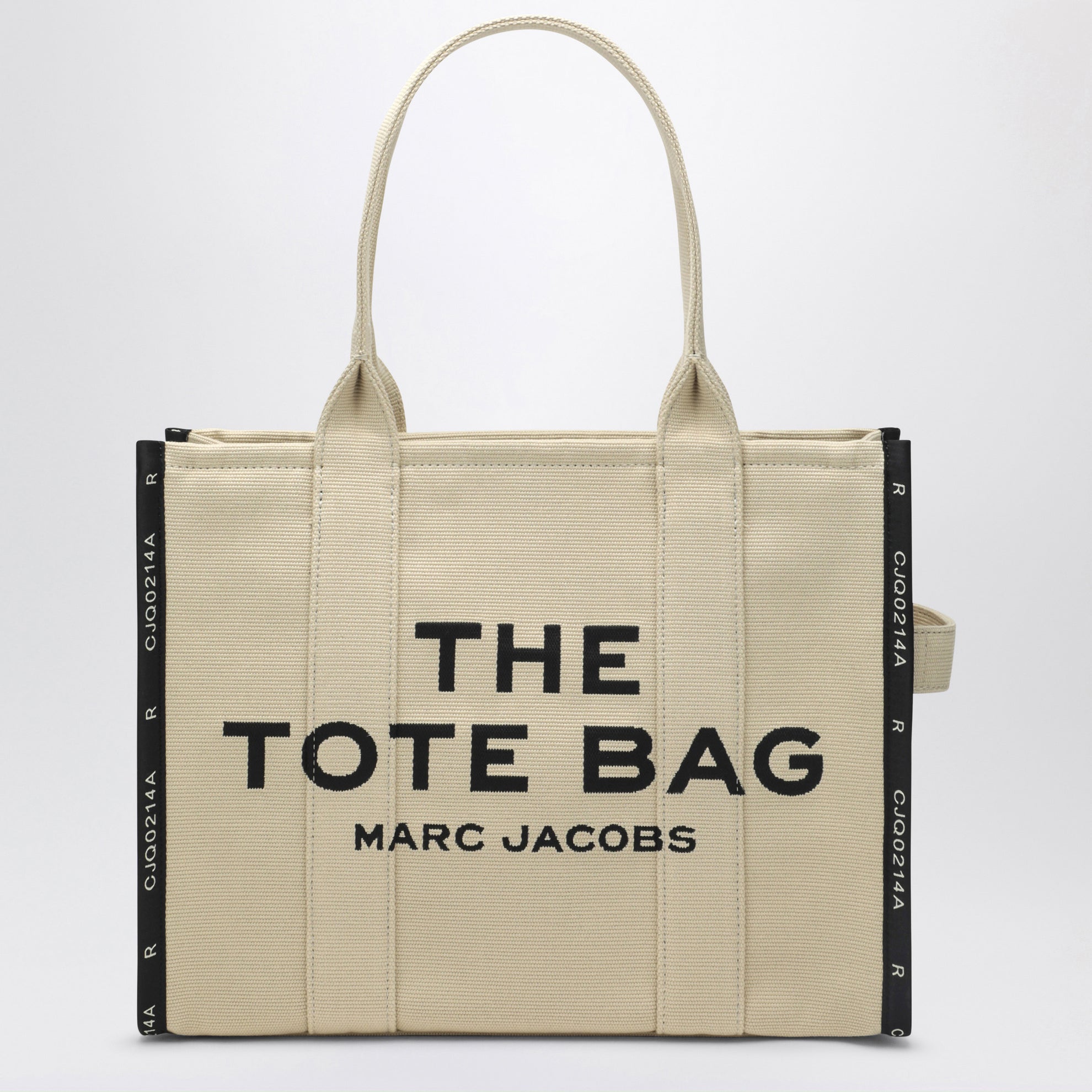 The Large Tote Bag coloris sable en toile