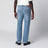 Traditional-fit five-pocket jeans in light blue denim