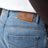 Traditional-fit five-pocket jeans in light blue denim