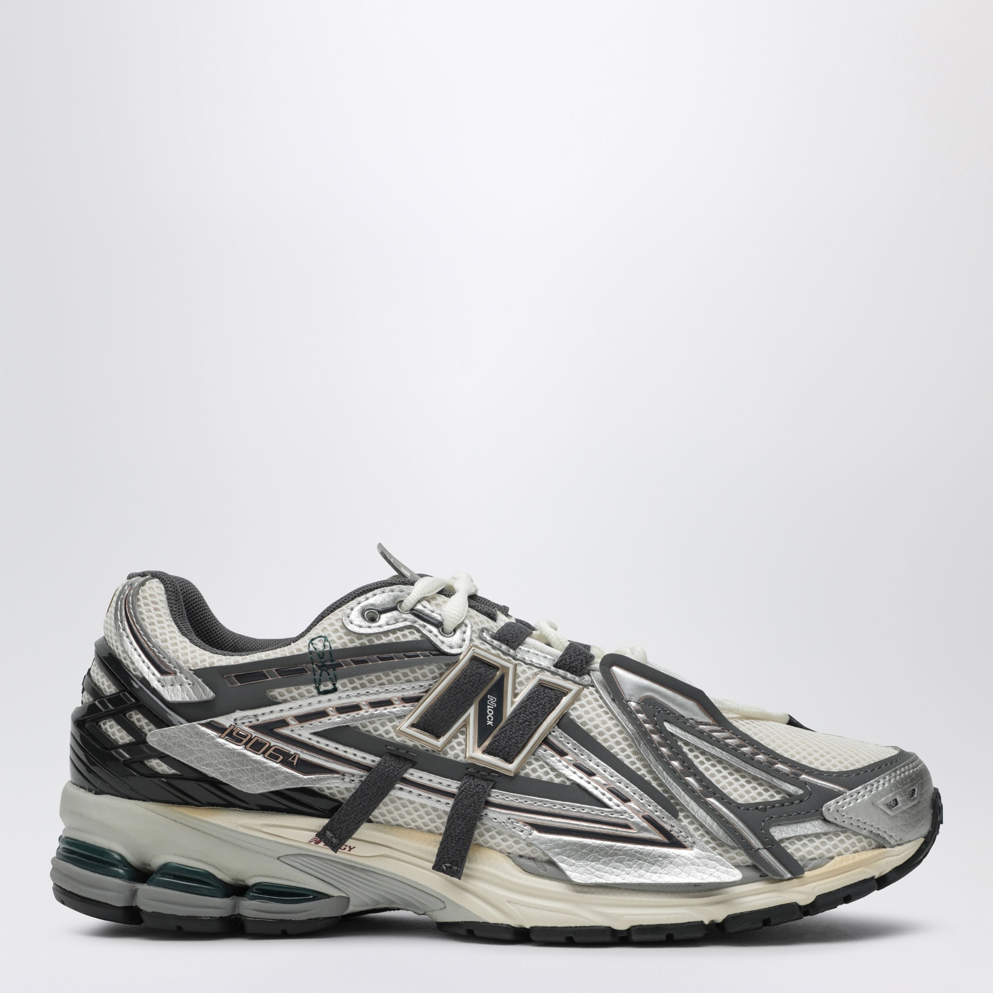 Sneakers 1906A Silver metallic/ Castelrock/ Gold Metallic