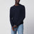 Kaschmirpullover mit Rundhals in Navyblau
