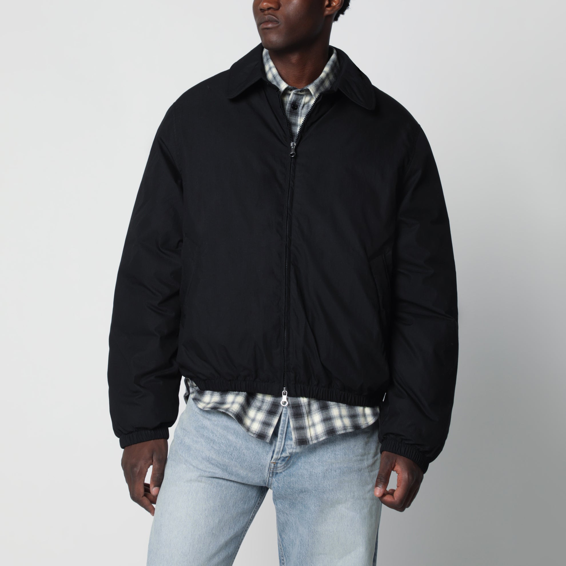 Piumino Avenue Puffa in cotone e nylon nero