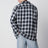 Hemd Every Shirt Reno Cowboy aus Viskose mit Karomuster in Schwarz