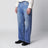 Jeans Third Cut in Digital Blue Aurora Print