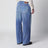 Jeans Third Cut in Digital Blue Aurora Print
