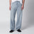 Vast Cut high-waisted wide-leg cotton denim jeans in Pale Coast Wash blue