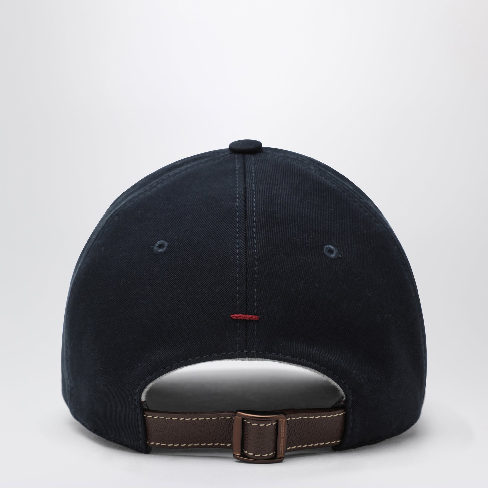Cappello da baseball blu navy in cotone
