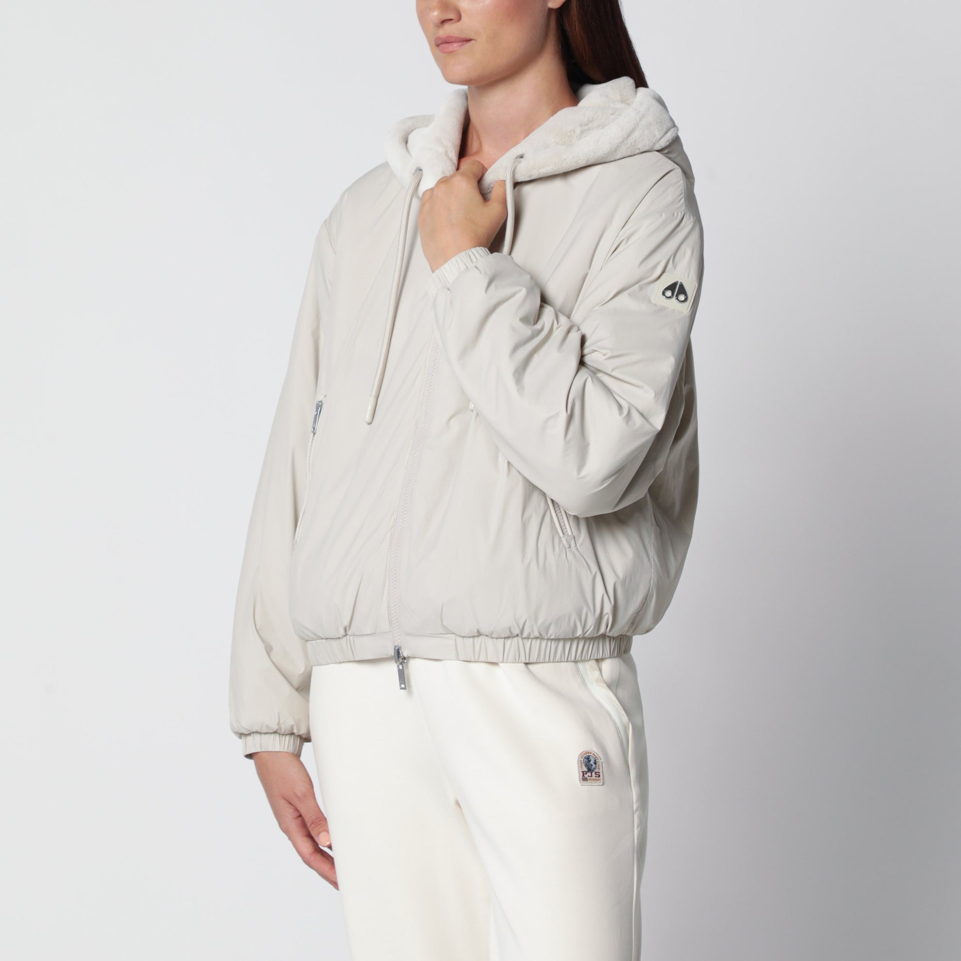Eaton Bunny Wendejacke in Alabaster