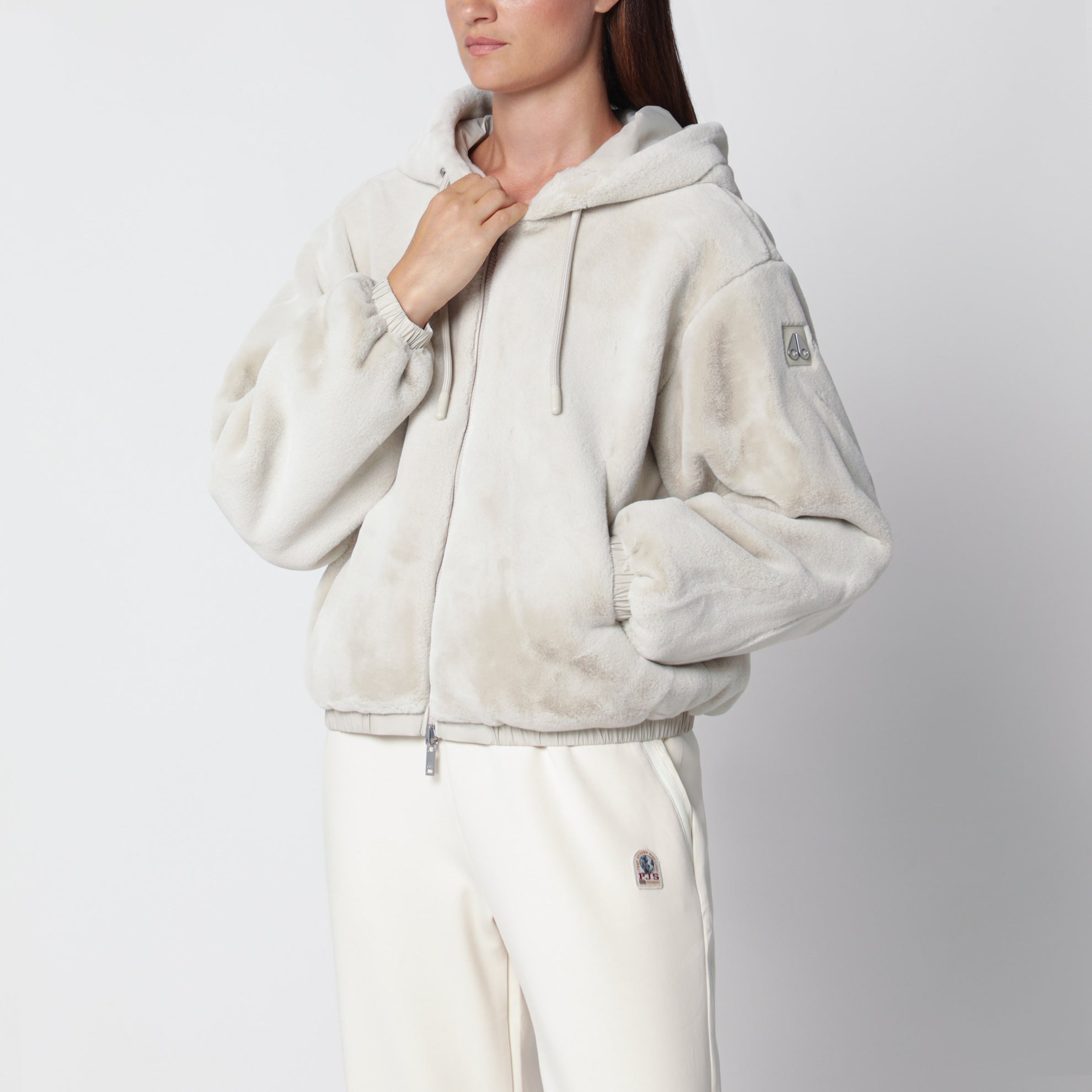 Eaton Bunny Wendejacke in Alabaster