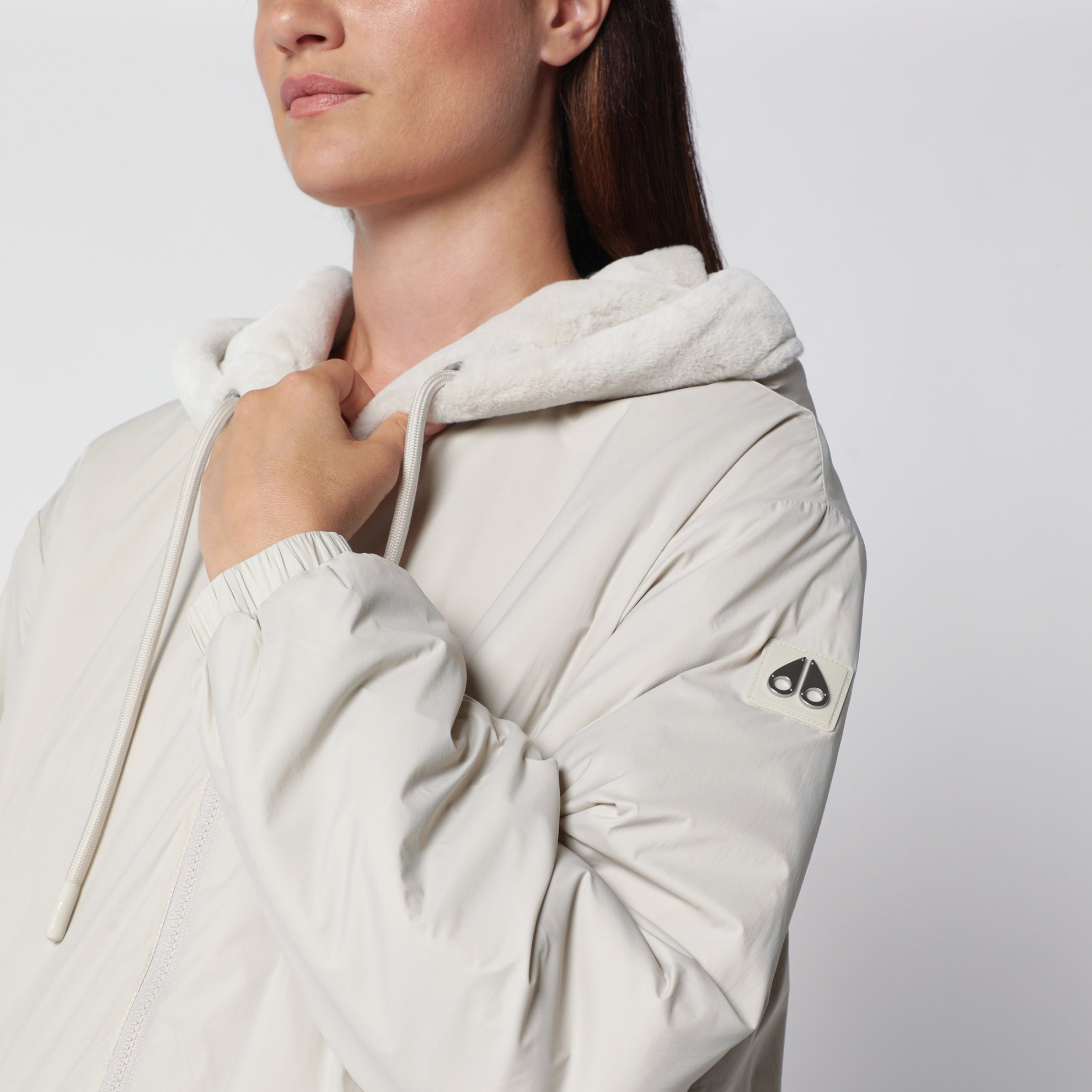 Eaton Bunny Wendejacke in Alabaster