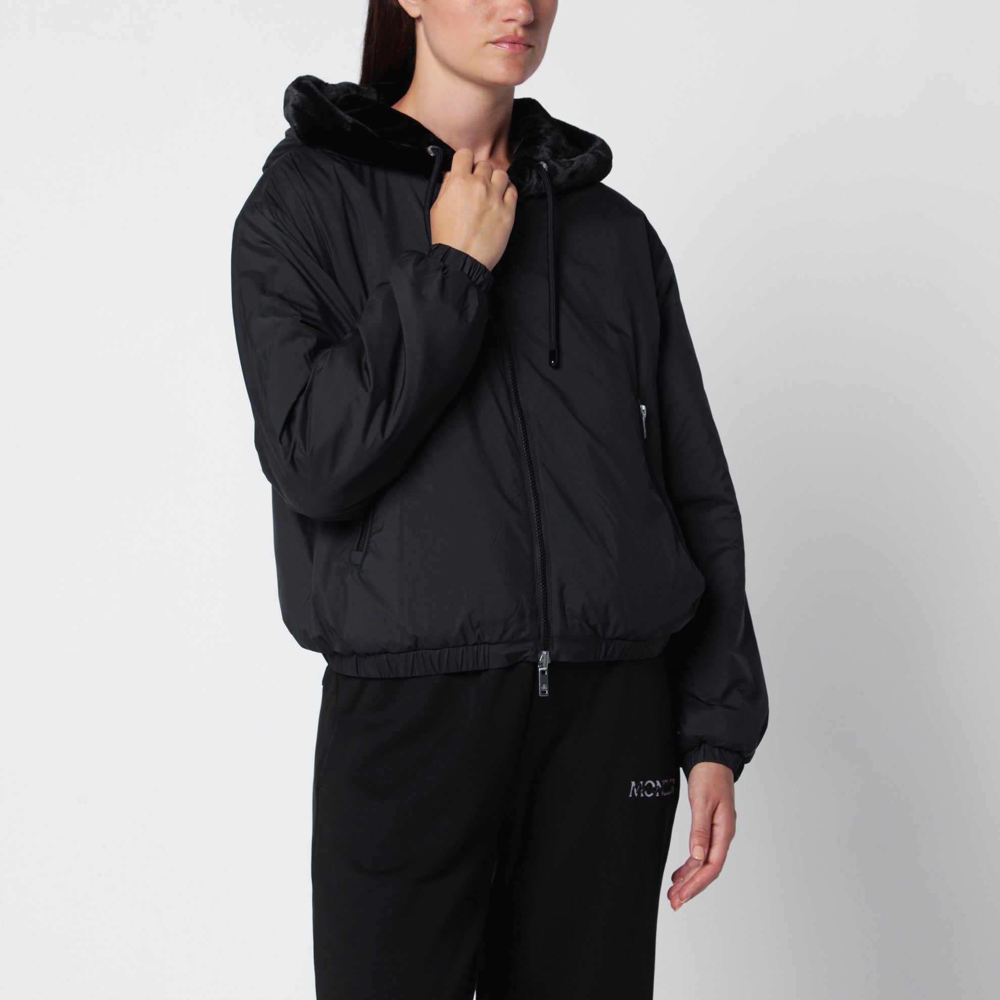 Giacca reversibile Eaton Bunny nera