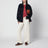 Giacca con zip Felted Louis blu notte