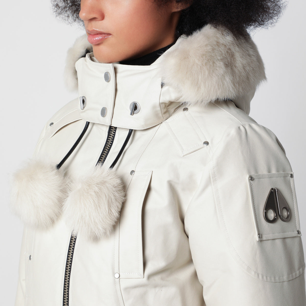 Alabaster Original Debbie bomber jacket in cotton and nylon