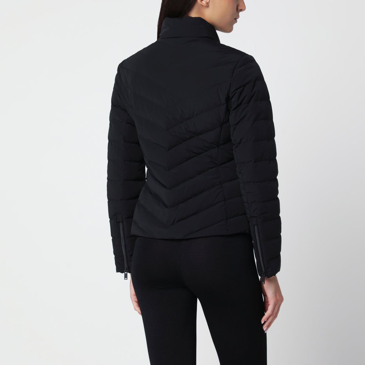 Giacca imbottita Elora nera in nylon