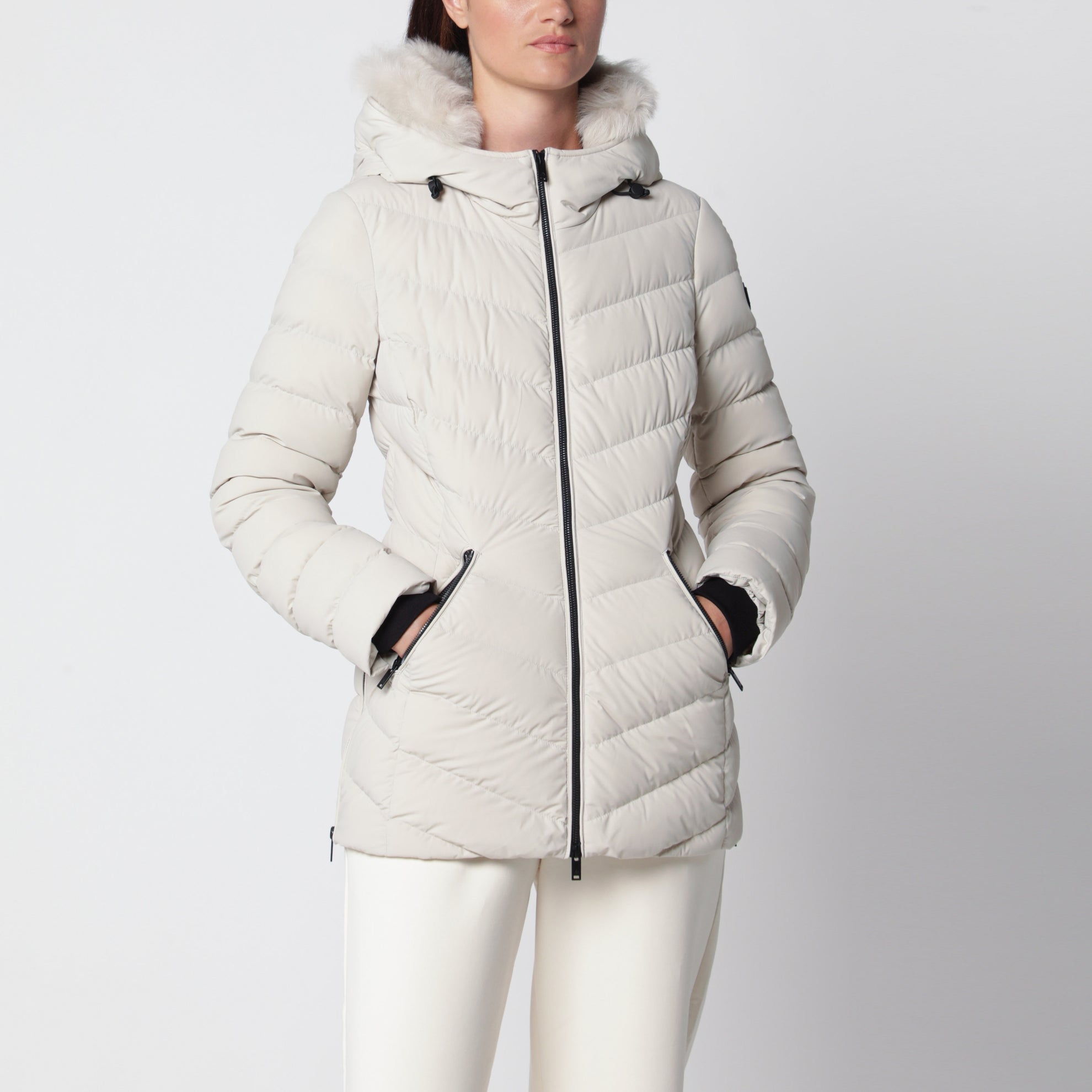 Roselawn Alabaster Nylonjacke