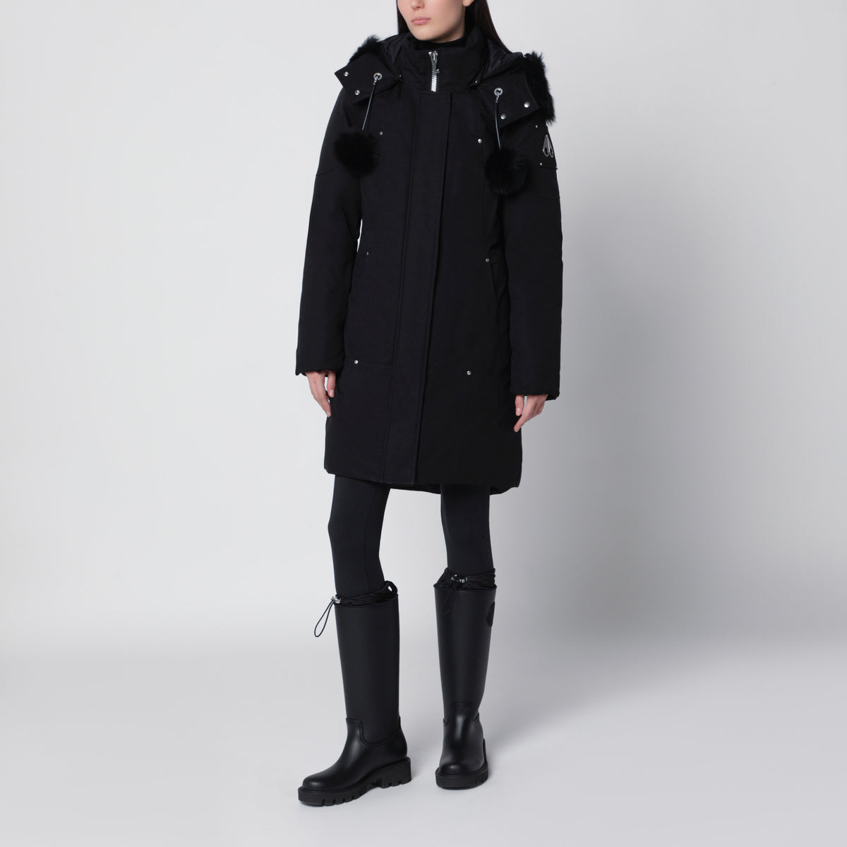 Parka Stirling Original nero in misto cotone