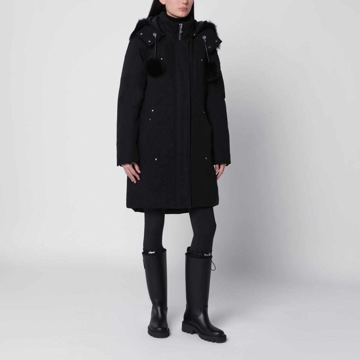 Parka Stirling Original nero in misto cotone