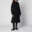Parka long Jocada noir en nylon