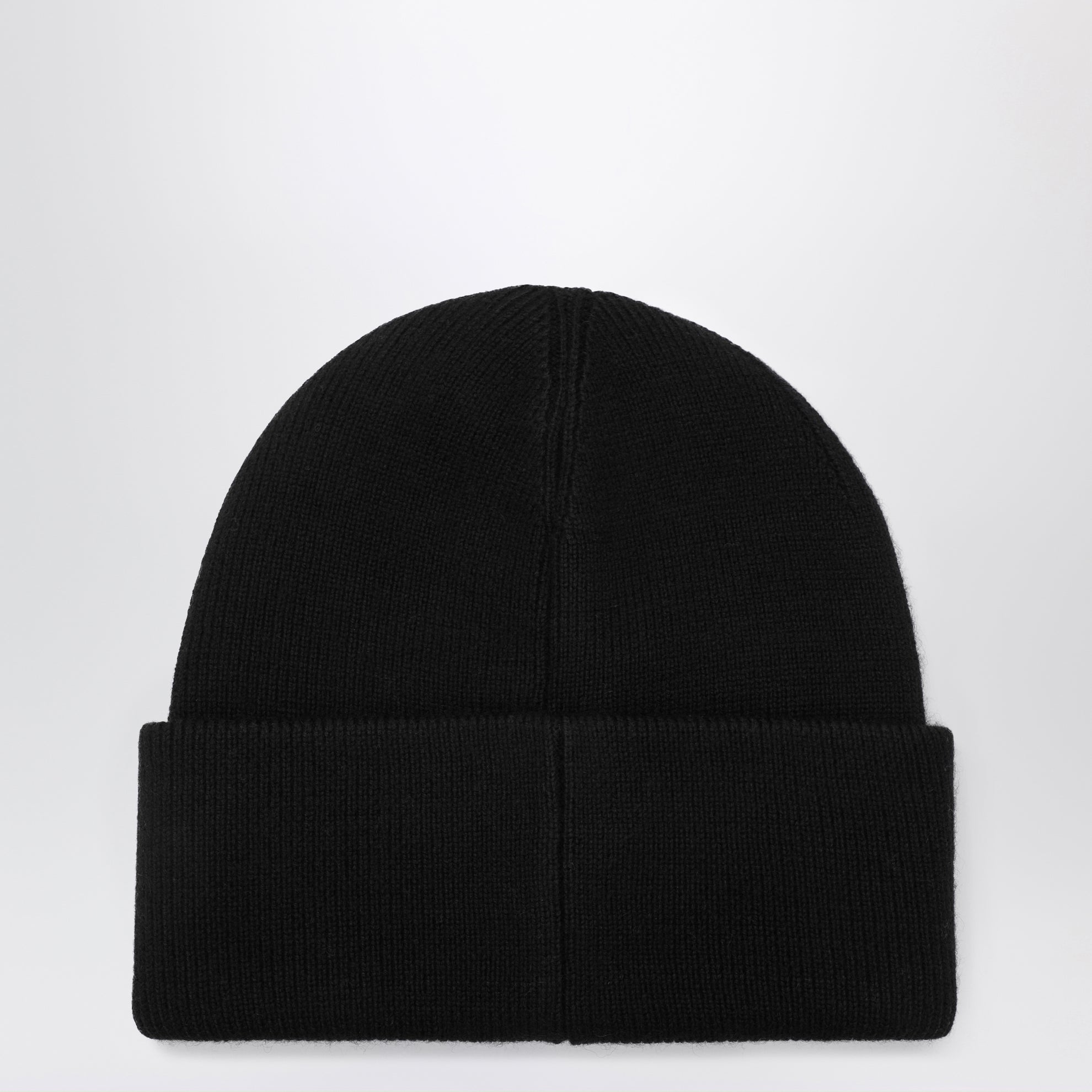 Bonnet en laine noire Gold Series Icon