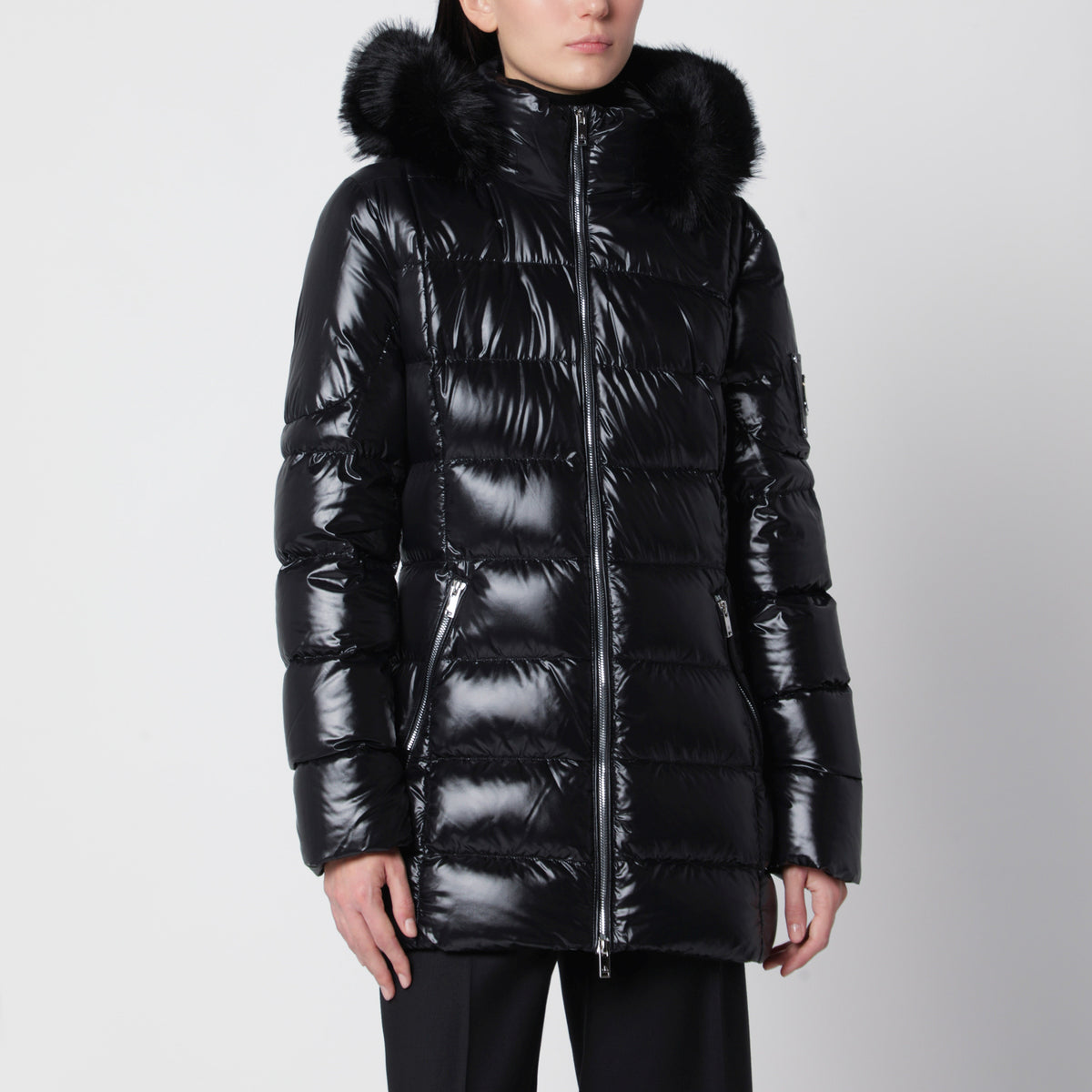 Doudoune Celestia 3Q noire en nylon