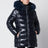 Daunenjacke Celestia 3Q in Marineblau aus Nylon