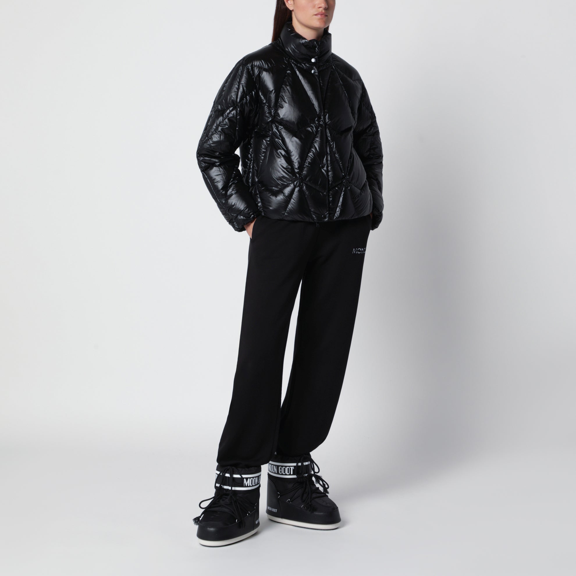 Doudoune Black Iceberg en nylon recyclé