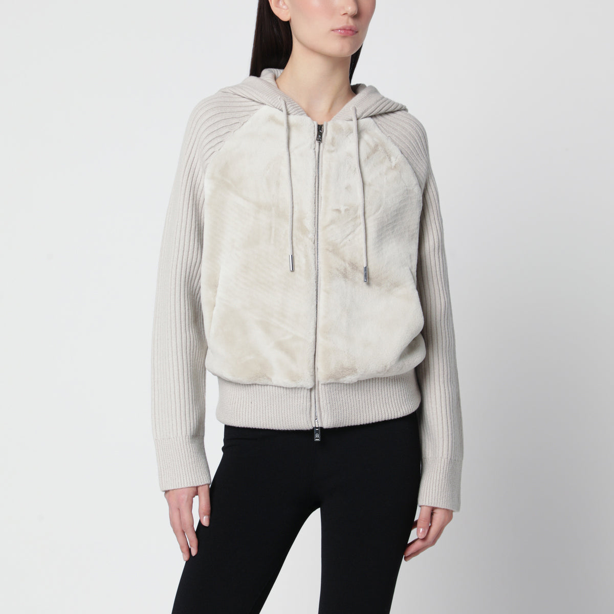 Alabaster Junction sweatshirt in wool blend
