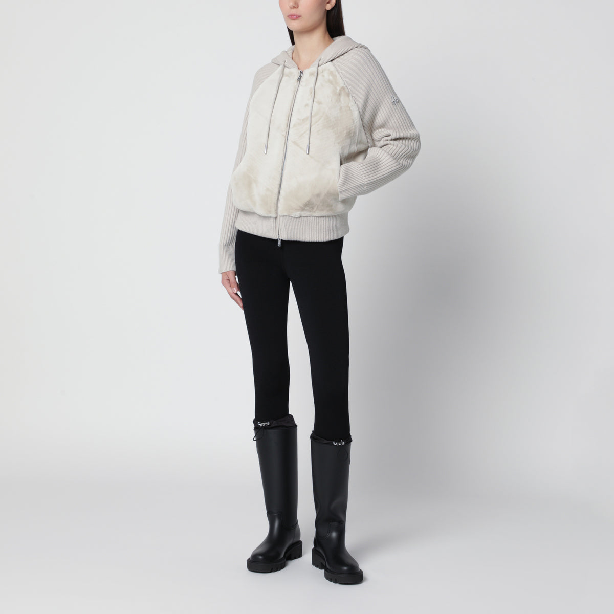Alabaster Junction sweatshirt in wool blend
