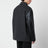 Still check jacket in wool and leather