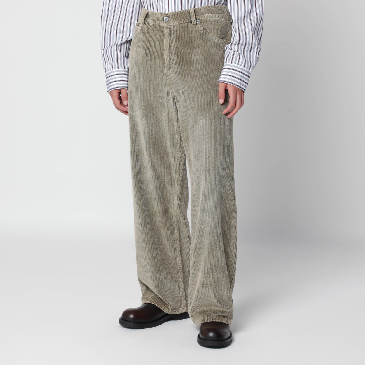Pantaloni Vast Cut in velluto a coste