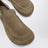 Rio loafers in suede and raffia, stone grey