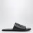 Black Anagram Flex leather slides