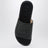 Black Anagram Flex leather slides