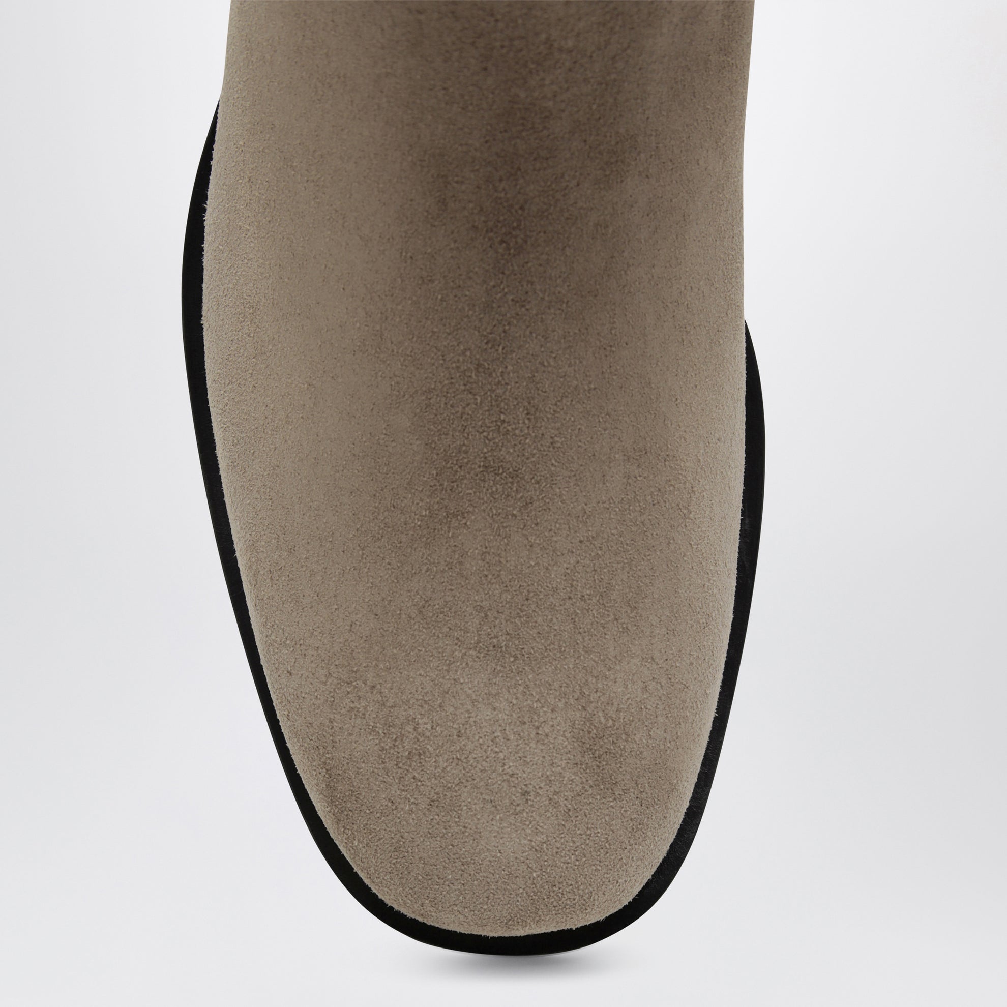 Stivaletti Chelsea Bobine in suede color nocciola chiaro