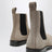 Stivaletti Chelsea Bobine in suede color nocciola chiaro