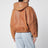 Cappotto corto Amiel in shearling cognac