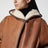 Cappotto corto Amiel in shearling cognac