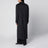 Manteau Clesa anthracite en laine et cachemire