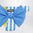 Slip a righe con stampa limoni e fiocco