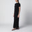 T-Shirt-Kleid Malo aus Baumwolle in Schwarz