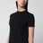 Malo maxi T-shirt dress in cotton black