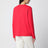 Rotes Maggie Langarmshirt aus Bio-Baumwolle